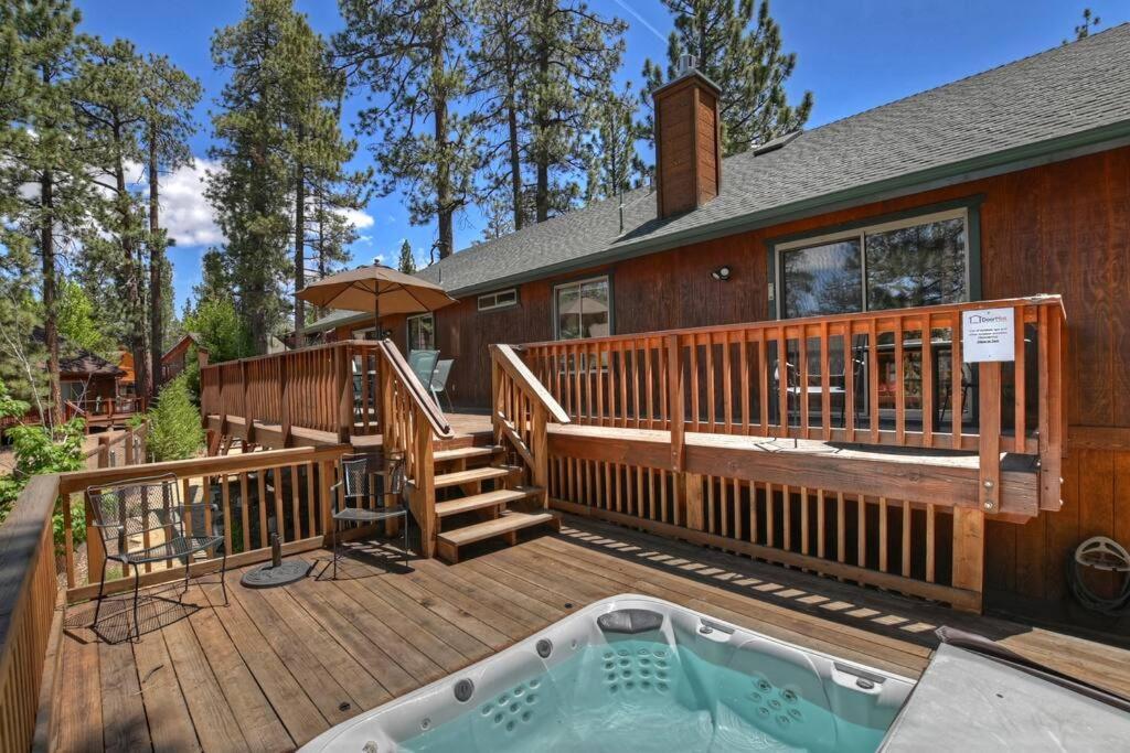 Teakwood - 3-Br Spa, Fire Pit, Quiet, Ac, Centrally Located Βίλα Big Bear Lake Εξωτερικό φωτογραφία